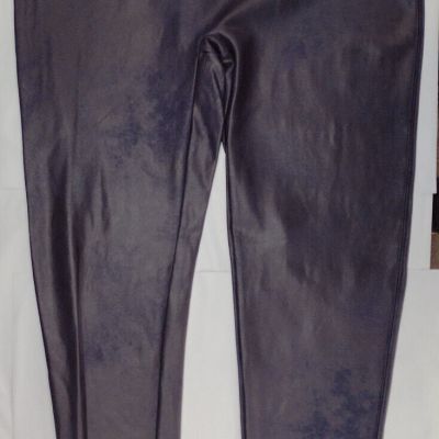 SPANX Women's Ready to Wow Faux Leather Leggings Style 2437